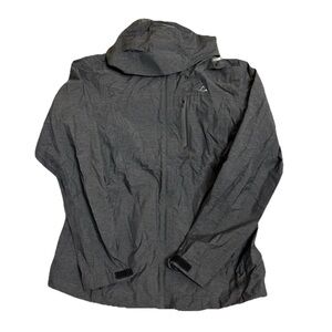 Paradox Men's Long Sleeve Rain Windbreaker Hooded Jacket Size Large